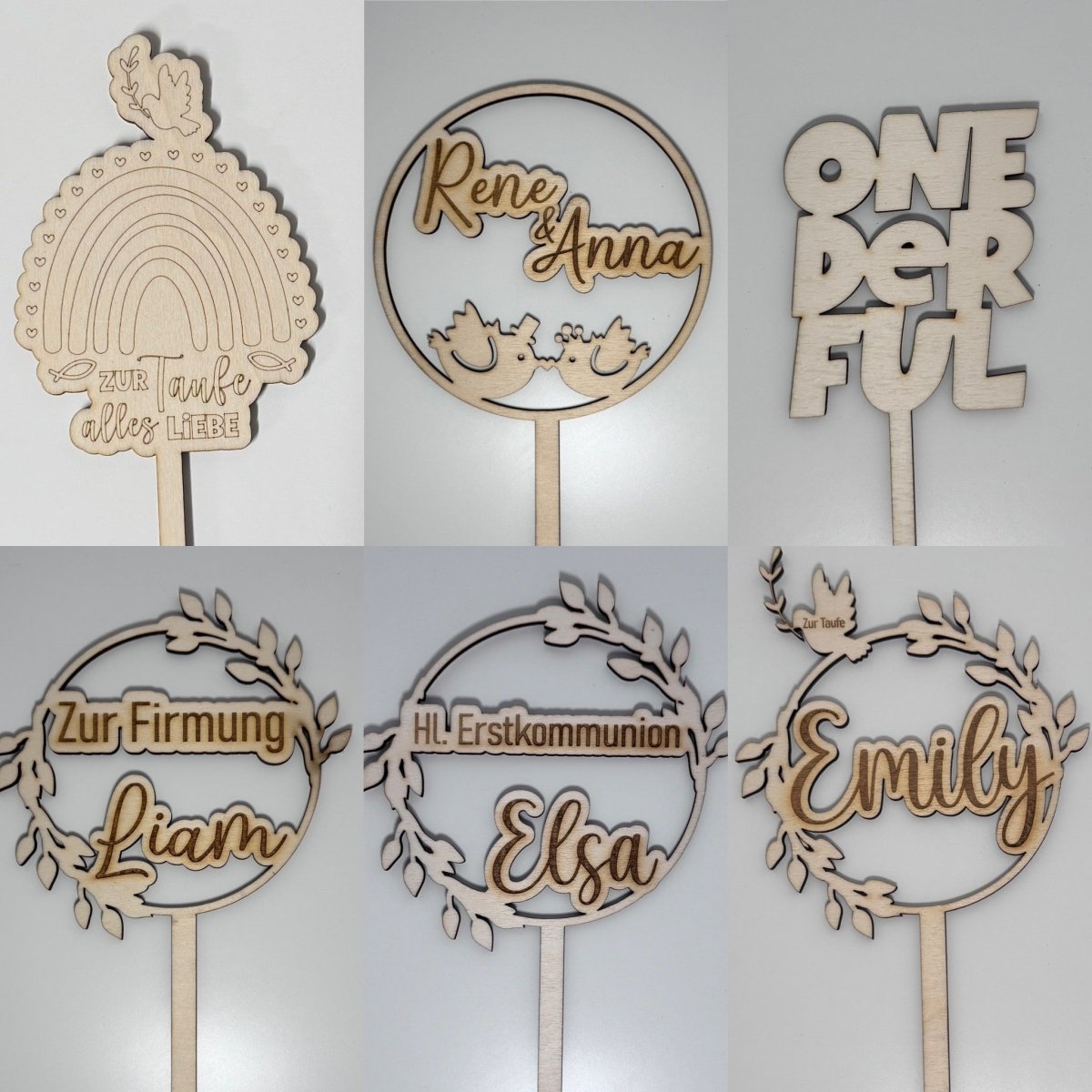 Caketopper - Lovelettering