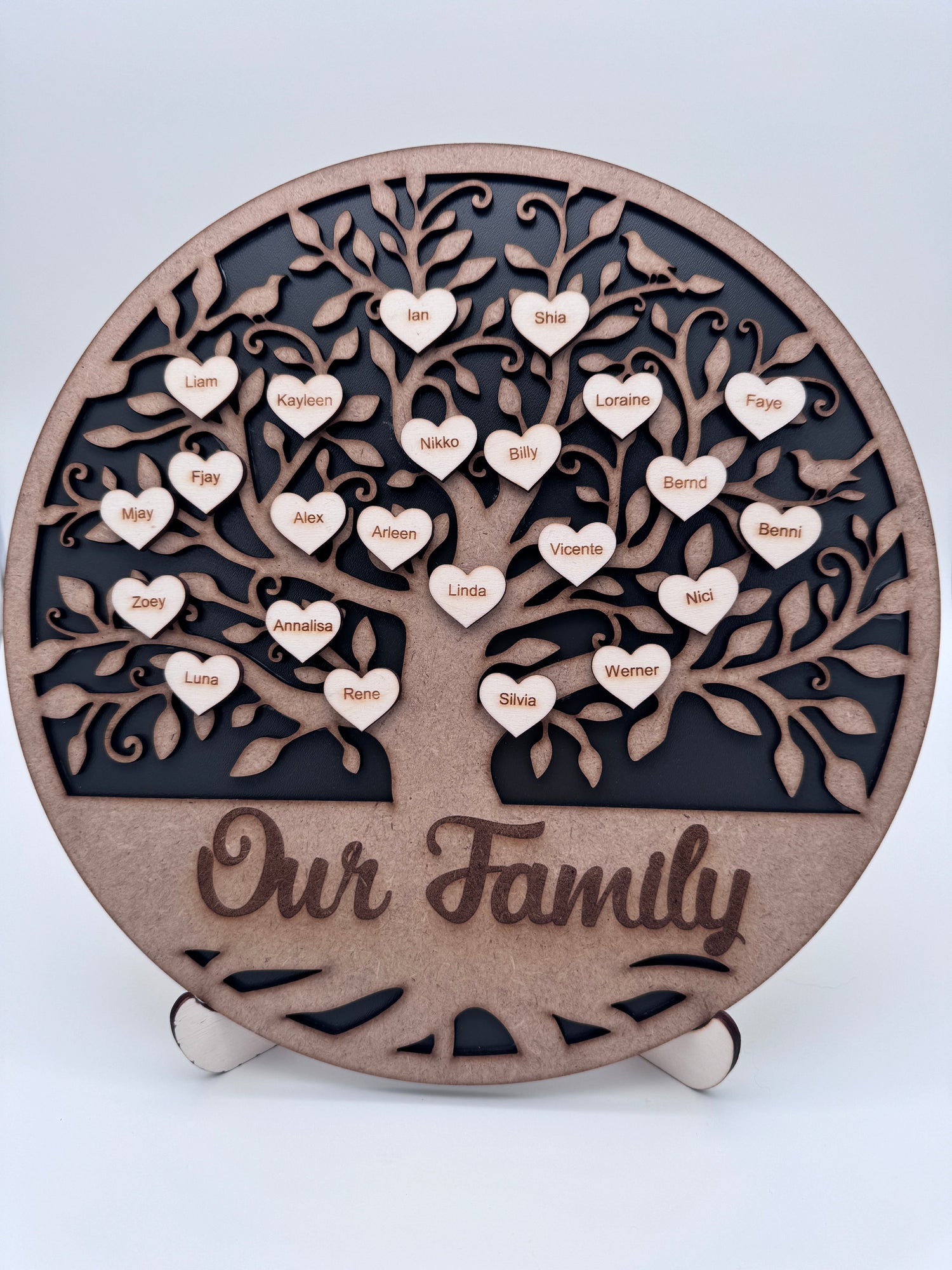 Familie - Lovelettering