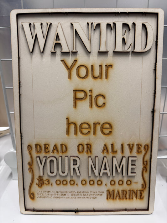 Wanted Wunschmotiv - Lovelettering